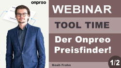 Tool-Time: Der Onpreo - Preisfinder! (1/2)